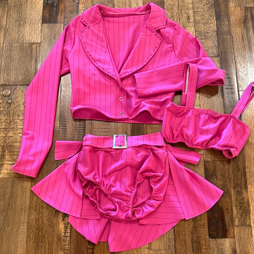 Kelle 4 Piece Dance Costume Set